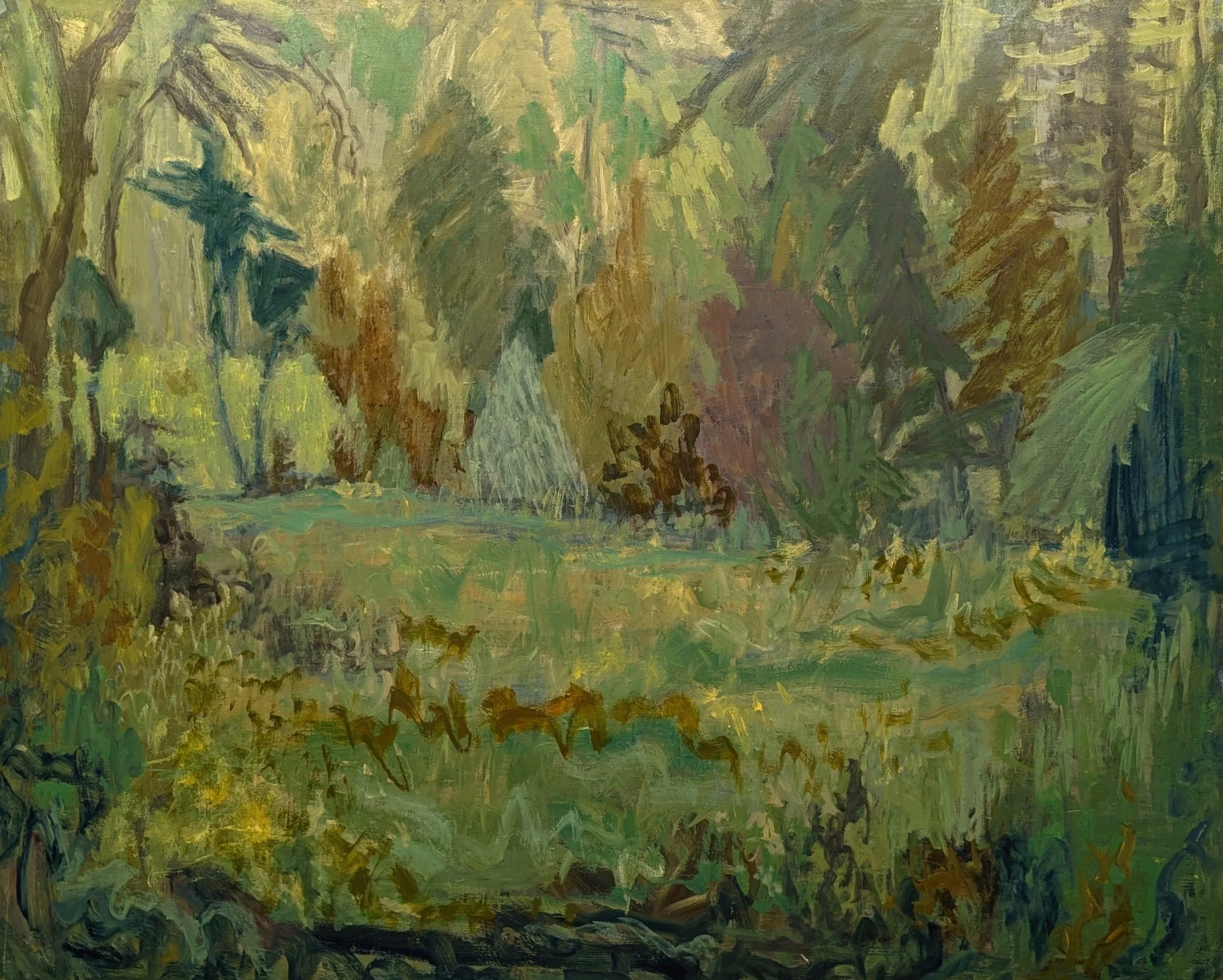 dancing in daylight
51 x 64
oil on canvas