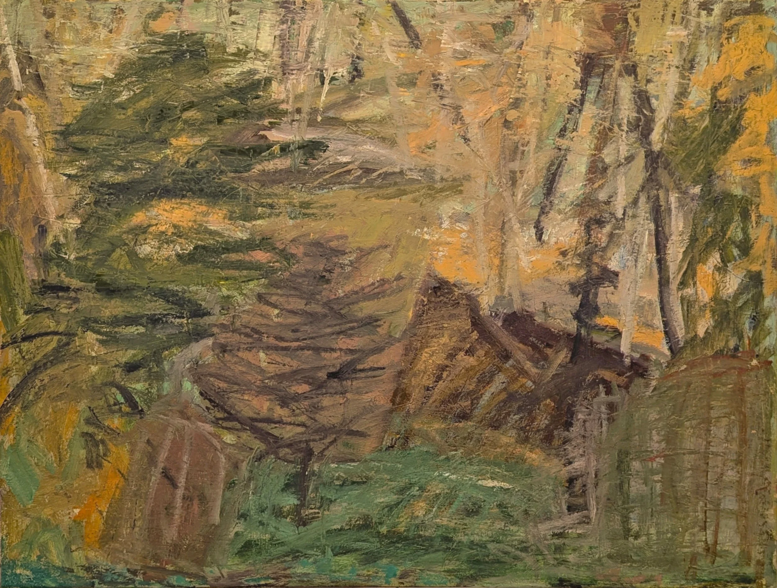 a way in too
31 x 41 oil on canvas