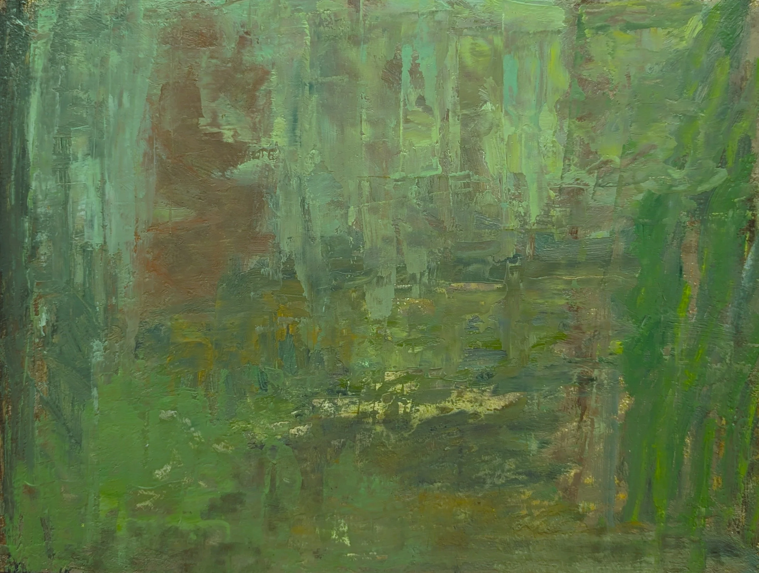 another place
9 x 12
oil on aluminum