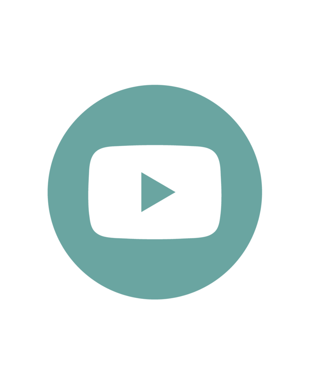 YouTube play button icon within a teal circle.