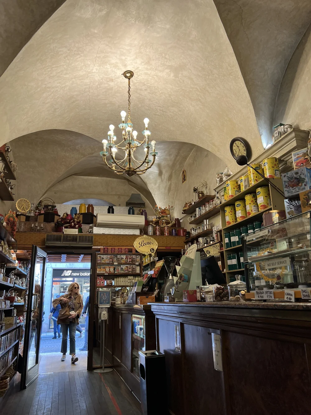 Stopping for a quick coffee