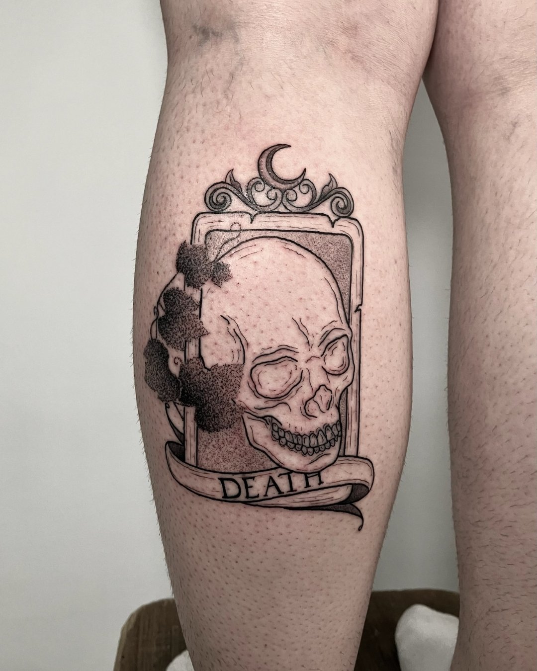 Flash - Skull 💀
- @madonyourskin - 🃏
&bull;
&bull;
&bull;
# #ink #lyontattoo #tatouage #tattoo #mado #card #skull