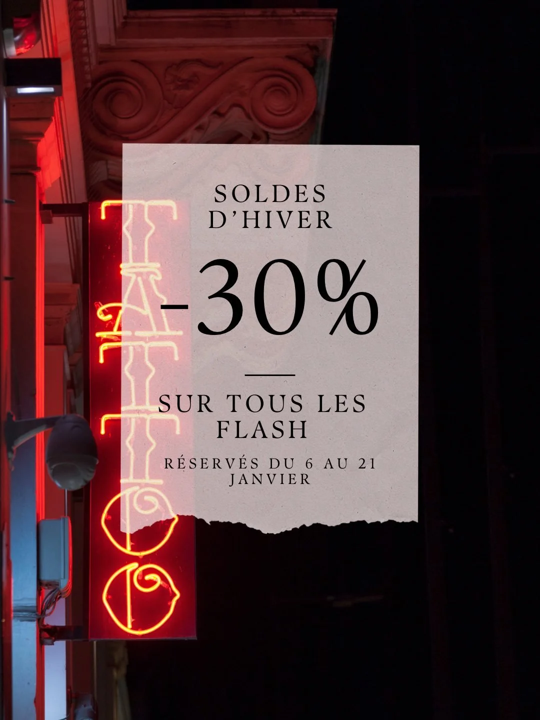 C&rsquo;est les soldes &agrave; l&rsquo;Atelier Tattoo ! 

Parce qu&rsquo;on pense qu&rsquo;il est important de pouvoir s&rsquo;exprimer et s&rsquo;approprier son corps on vous propose deux offres :
.
✨ Tous nos flash sont &agrave; -30% jusqu&rsquo;a