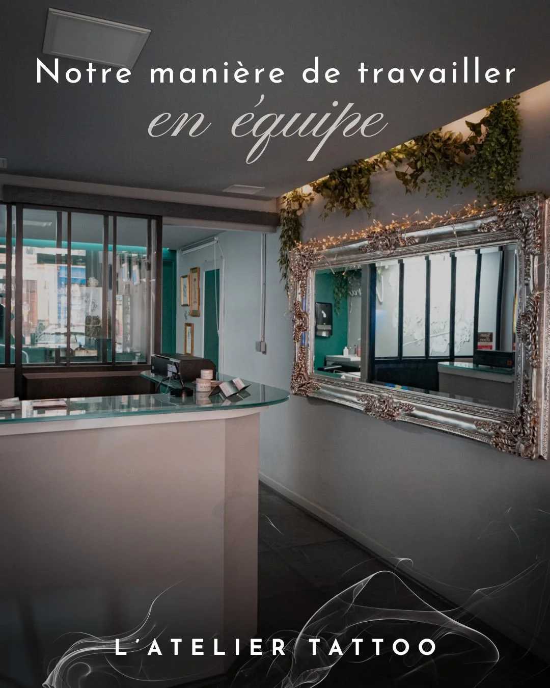 🖤 L&rsquo;&eacute;quipe &amp; notre mani&egrave;re de travailler

Derri&egrave;re chaque tatouage, il y a avant tout des personnes.
&Agrave; l&rsquo;Atelier Tattoo, nous sommes plusieurs artistes, chacun&middot;e avec son univers, sa sensibilit&eacu