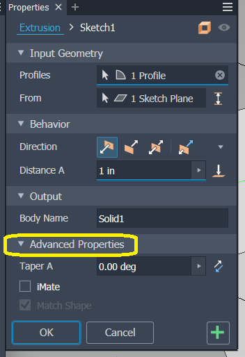 Inventor Basics - Ch 2 - The Base Features — Celtic Design Services