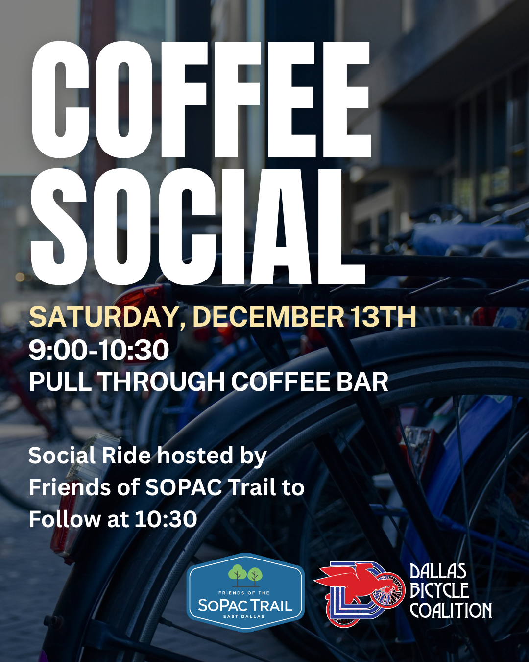 Coffee Social - Dallas Bicycle Collition