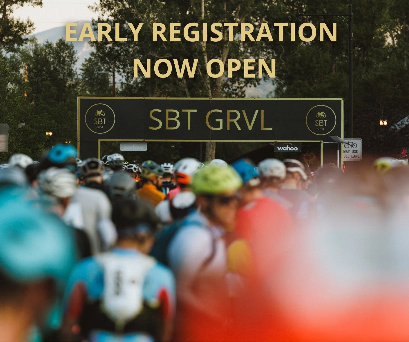 🥳 Early registration for SBT GRVL&reg; p/b Wahoo 2026 is now open! If you are a 2025 volunteer, a junior racer, a survey winner, or a GRVL&reg; Femmes participant, now is your chance to sign up and grab your entry for June. 

Guaranteed registration