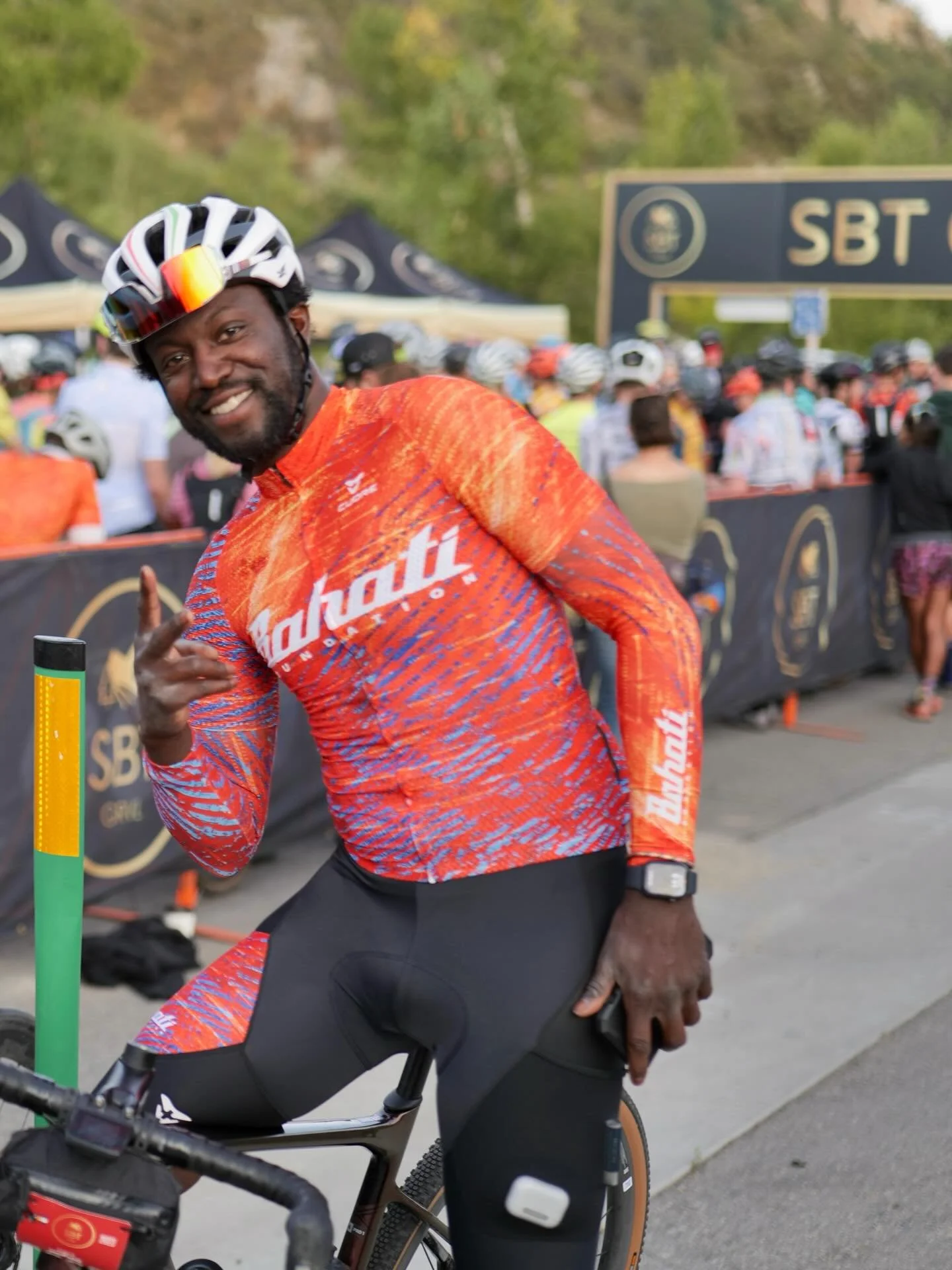 Mic drop 🎤: We are thrilled to announce that Rahsaan Bahati will be joining us as the official voice of SBT GRVL&reg;. From the MTN CLMB to the toddler race to the finish line and through the podiums, Rahsaan will be bringing his signature energy, e