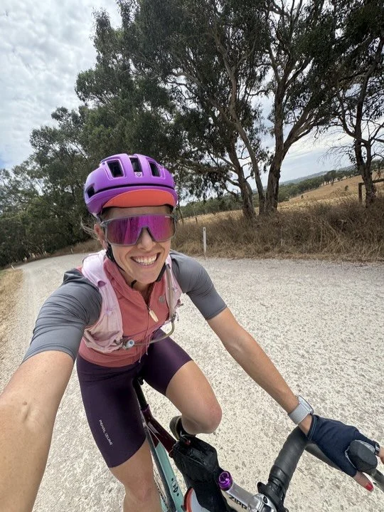 When my two true loves 🏃&zwj;♀️🚴&zwj;♀️ collide on one weekend @sbtgrvl 🤌. Not only will I be dusting off the gravel bike to hit SBT GRVL&reg; on June 28th, but I&rsquo;ll be lacing up my @brooksrunning trail shoes to hit the 10k SBT TRL race the 