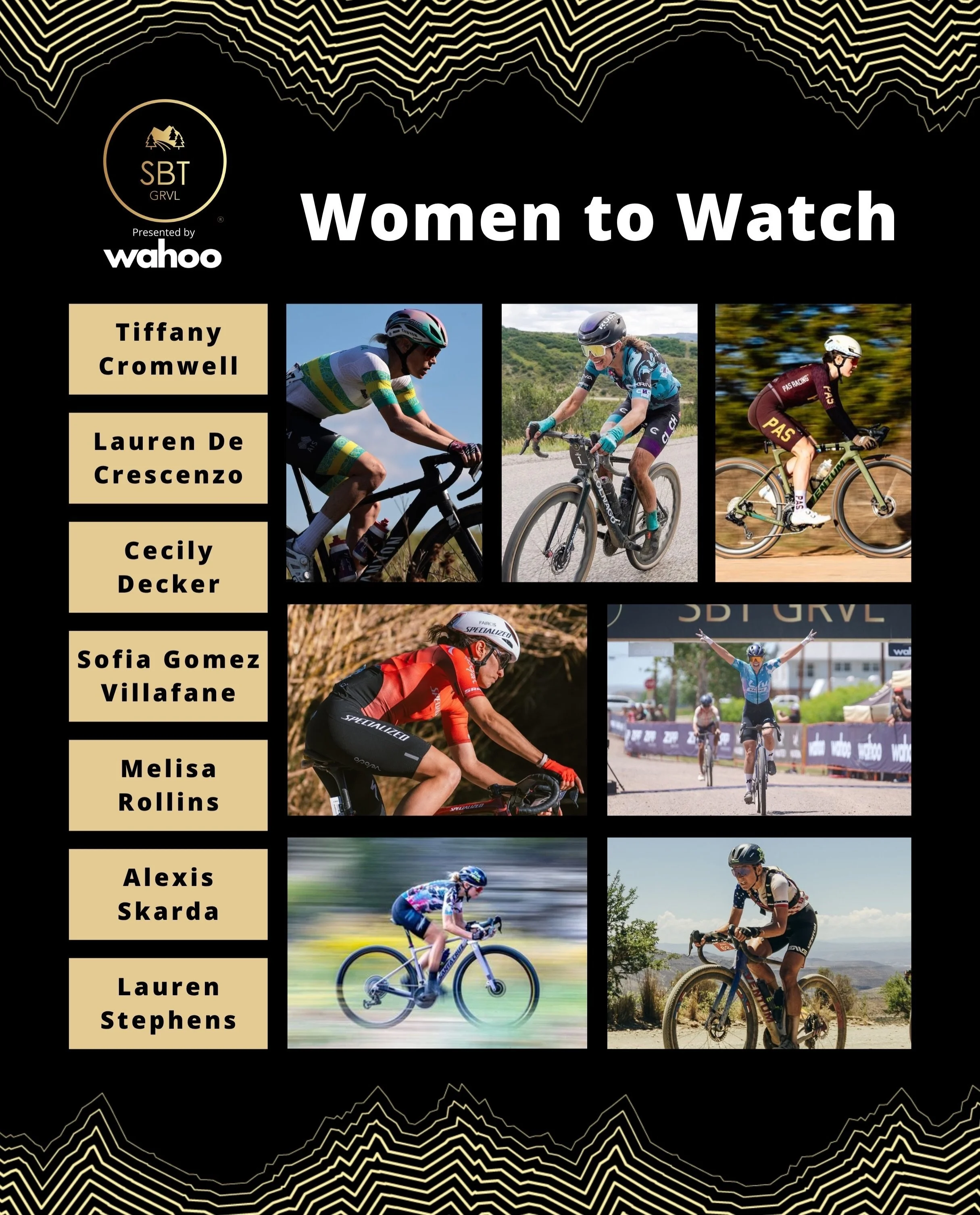 The 2026 Pro Women&rsquo;s field is officially star-studded 🤩

We&rsquo;ve pulled together our top women to watch, plus a handful dark horse picks 🐎 who have the talent to shake up the entire race. From former GRVL&reg; champions and podium regular