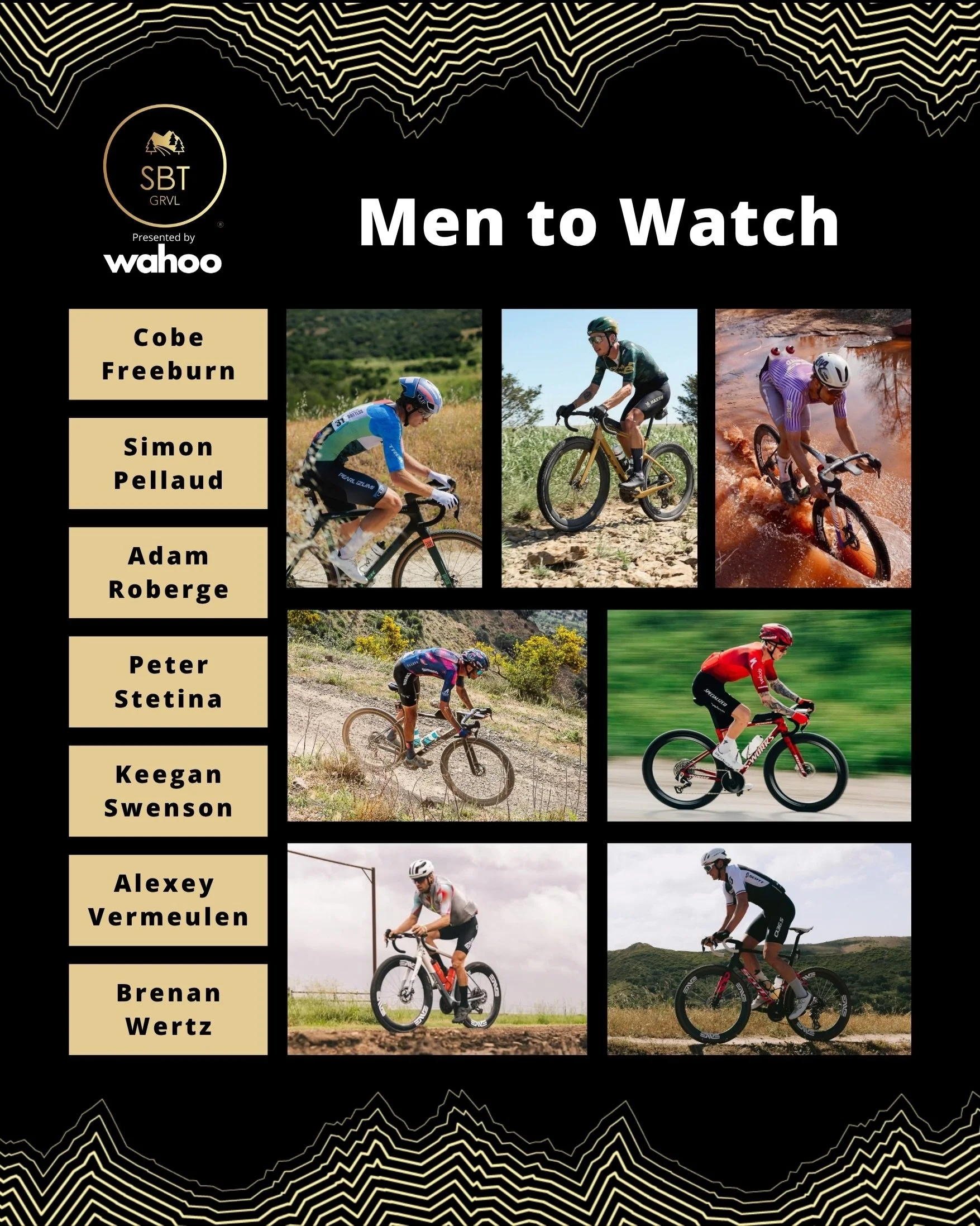 Are you ready for a total burner? 🔥

We&rsquo;ve been scanning the start list and the 2026 Men&rsquo;s Pro race is shaping up to be one for the books. Presenting our past champs, favorites, and dark horse contenders that you&rsquo;ll want to keep a 