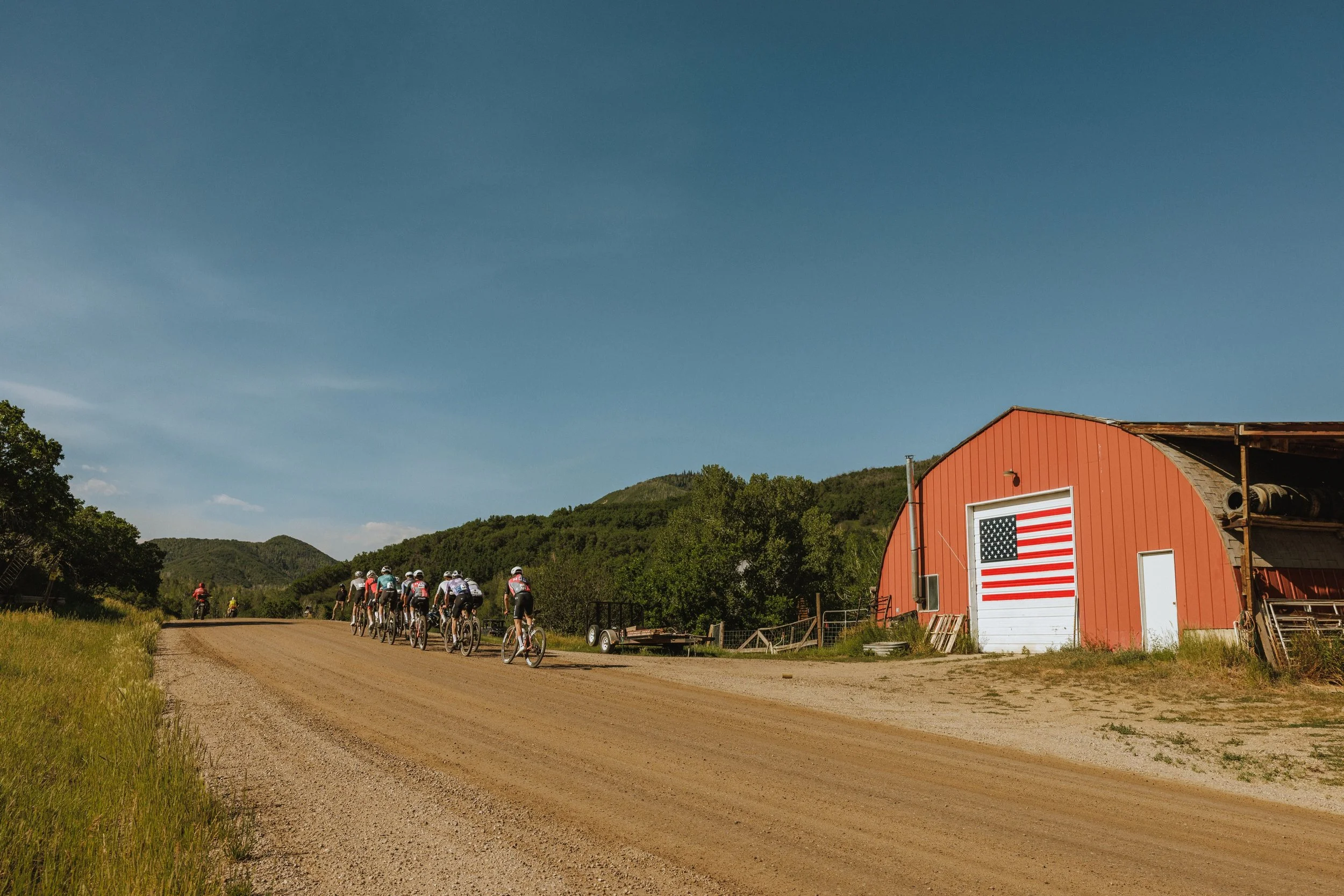 It&rsquo;s too dry for pyrotechnics this weekend, so we decided to leave all of our 🎆 on course last Sunday. Happy 4th GRVL family 🤘