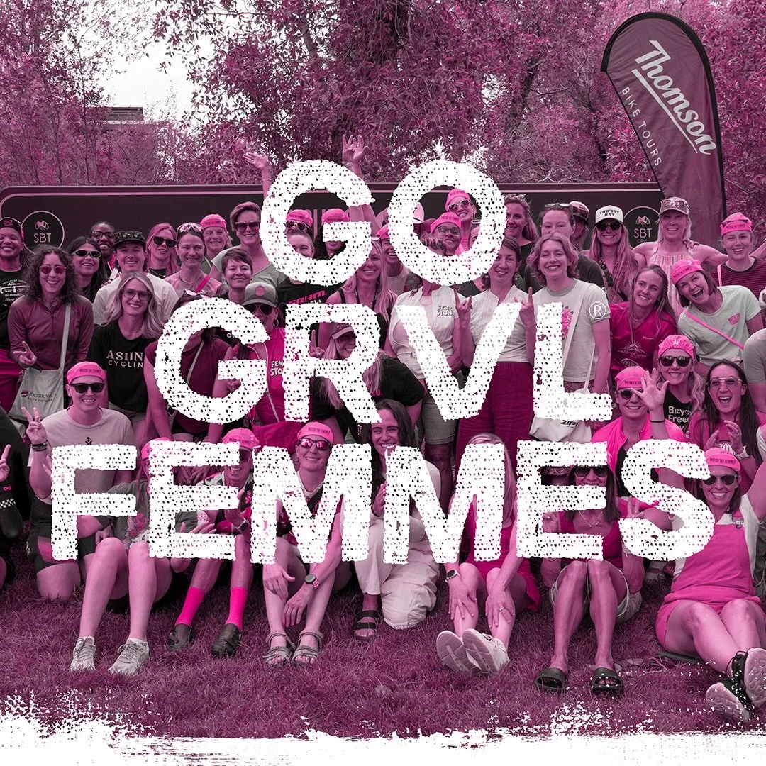 GRVL&reg; Femmes is back for SBT GRVL&reg; 2027, powered by @gozwift.

Over 100 femmes showed up across dozens of teams on the start line in 2026 and we&rsquo;re aiming even higher for 2027. Gather a squad of 3+ women, choose your course, and take on