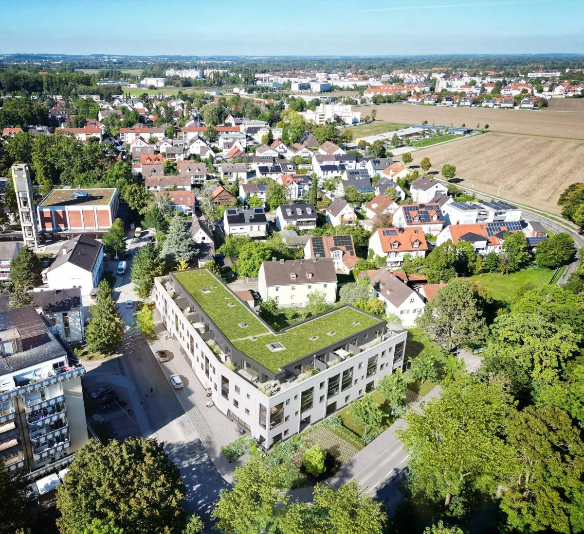 Wohnen in Karlsfeld: Mieten, Preise und Lage an der Münchner Stadtgrenze