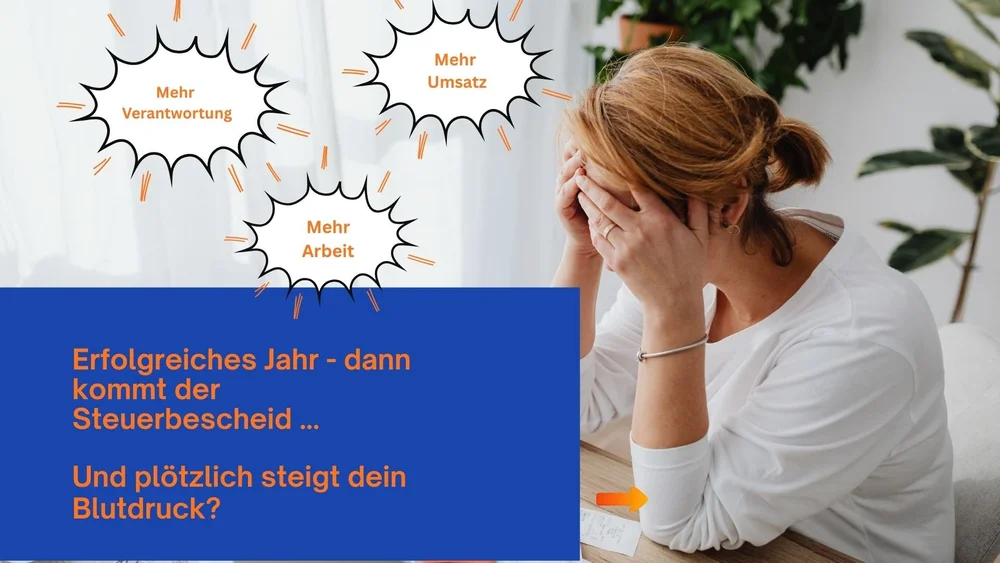 Steuerbescheid und der Blutdruck steigt?
