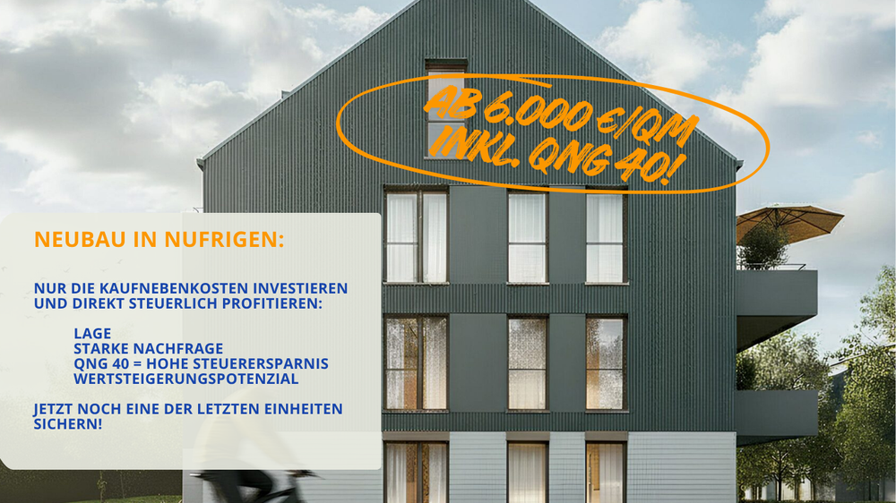 Nur die Kaufnebenkosten investieren – und gleichzeitig von über 55.000 € möglicher Steuerersparnis profitieren?