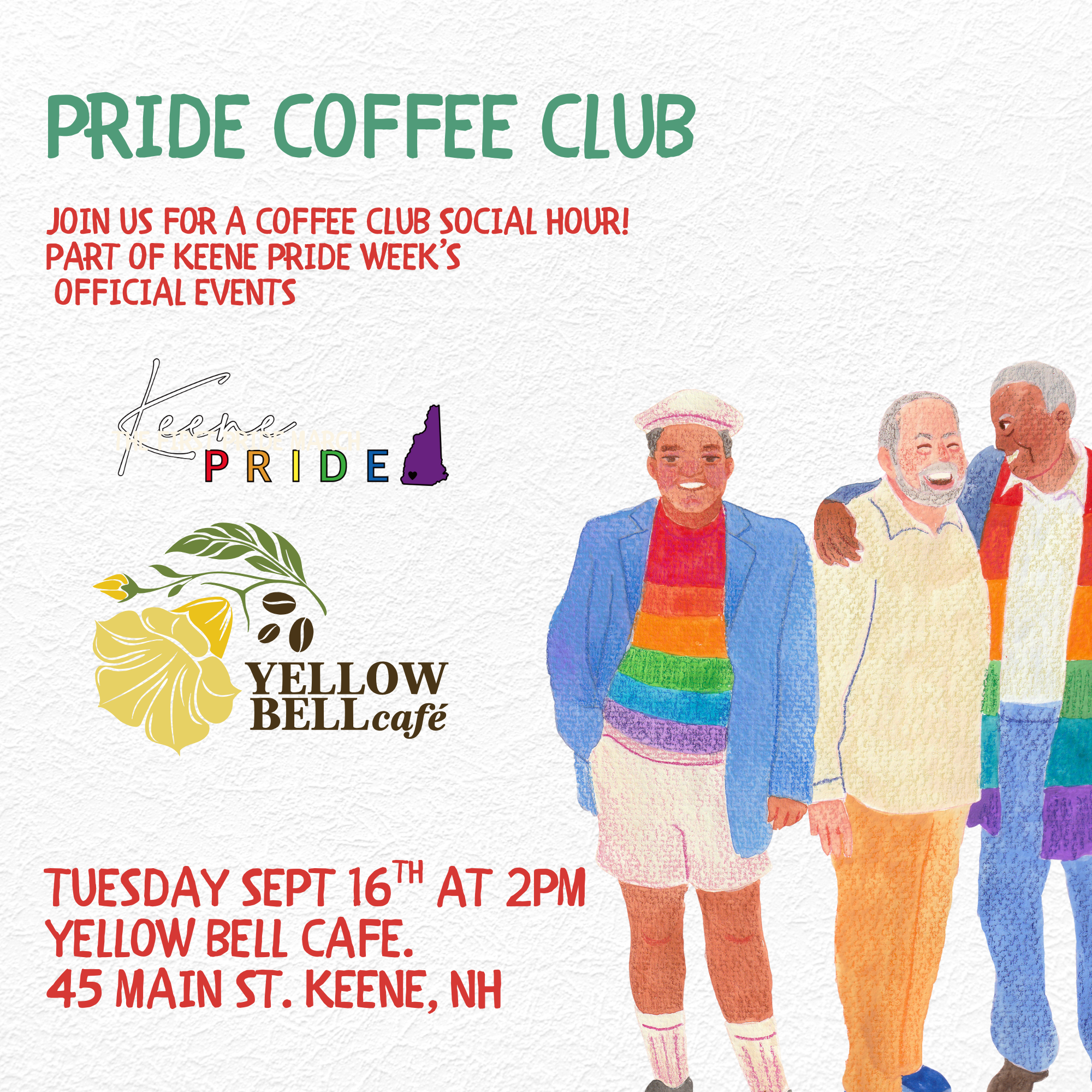 Keene Pride Coffee Hour