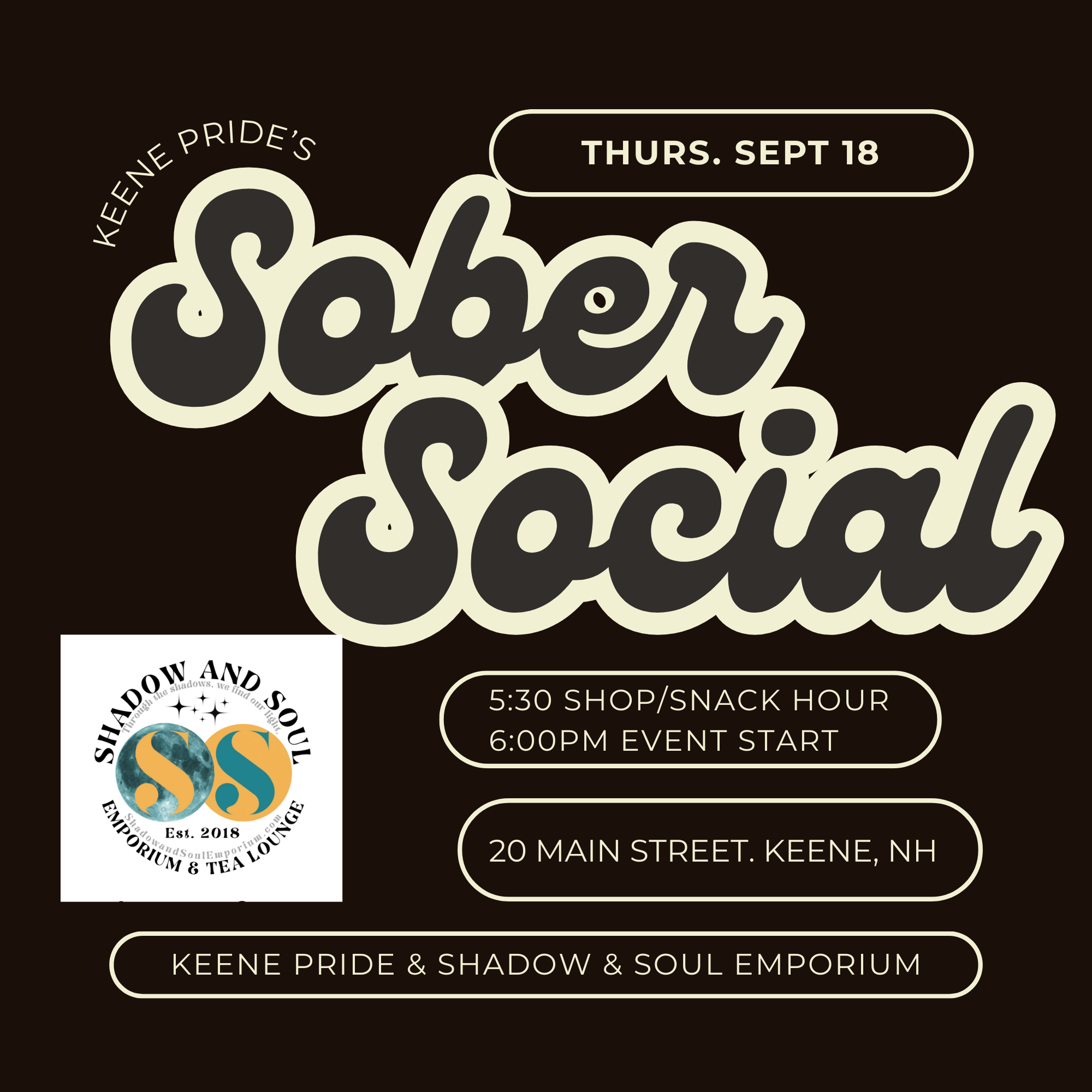 Keene Pride's Sober Social