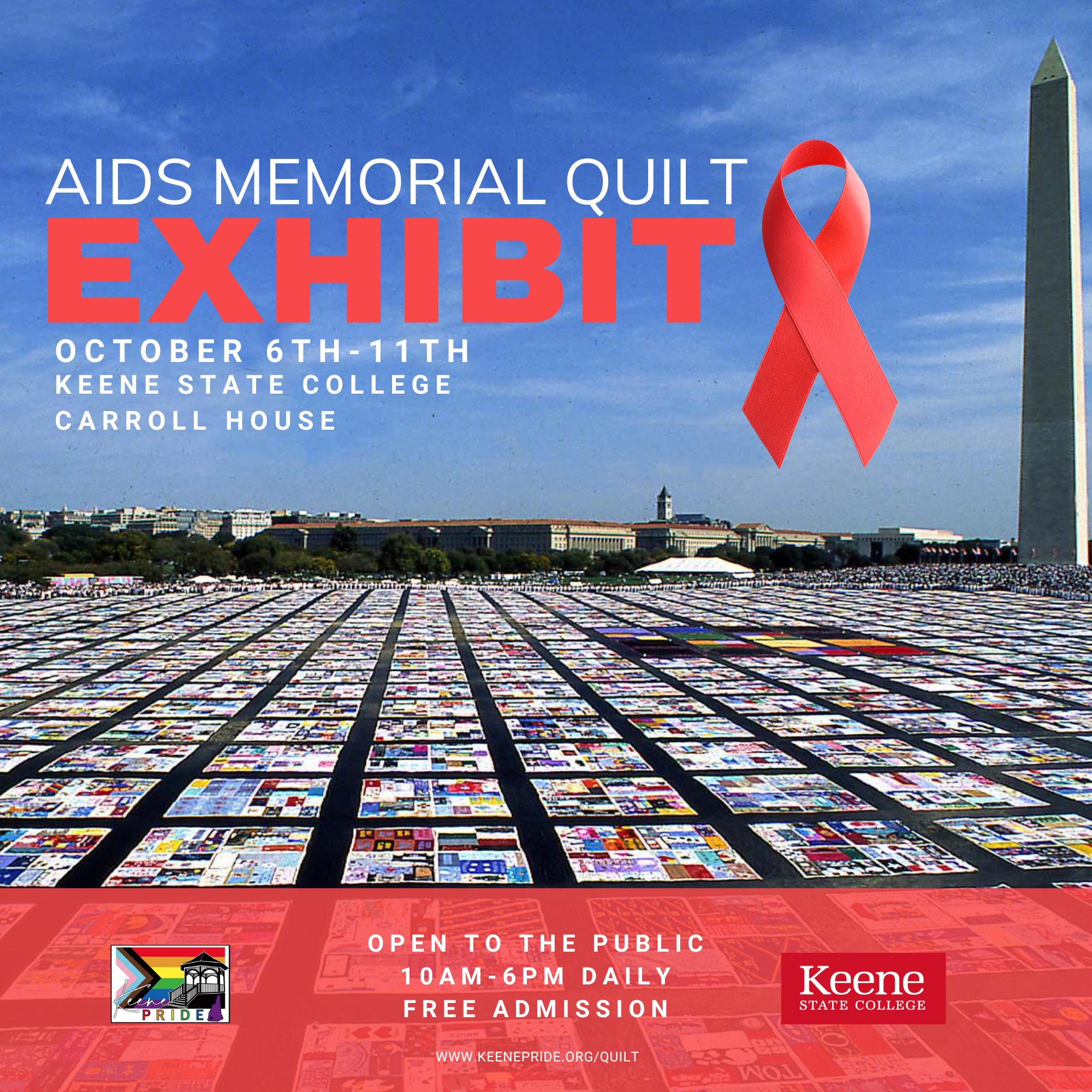 AIDS Memorial Quilt Display