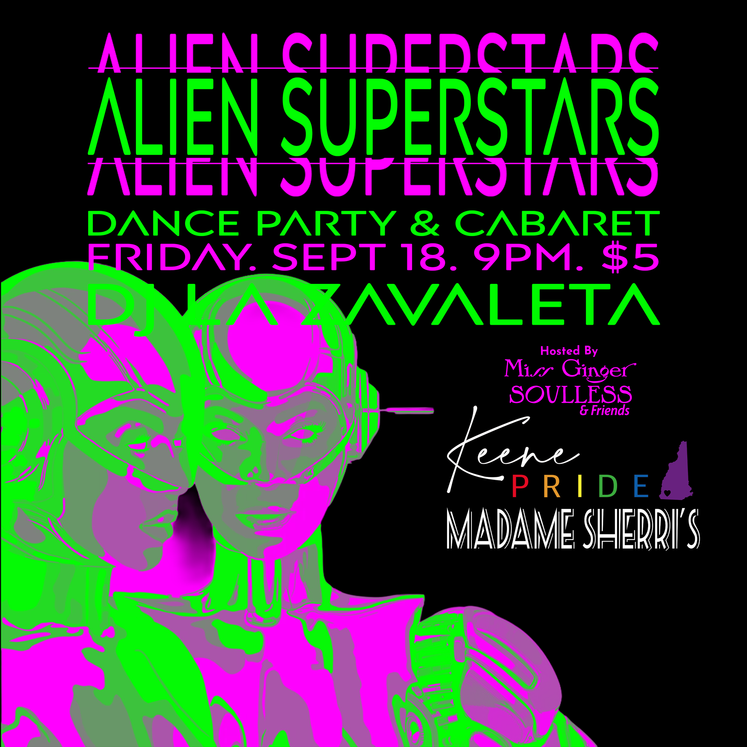 ALIEN SUPERSTARS: Dance Party & Cabaret