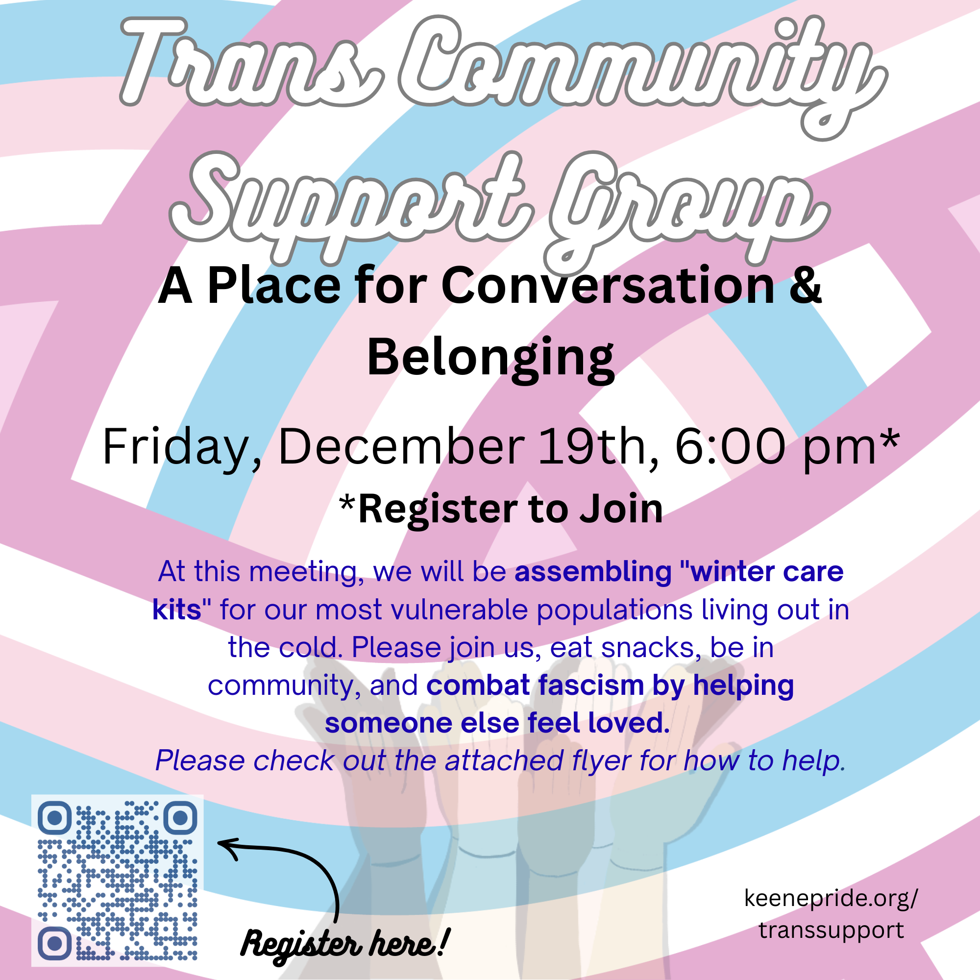 Trans Community Support Group — Keene Pride