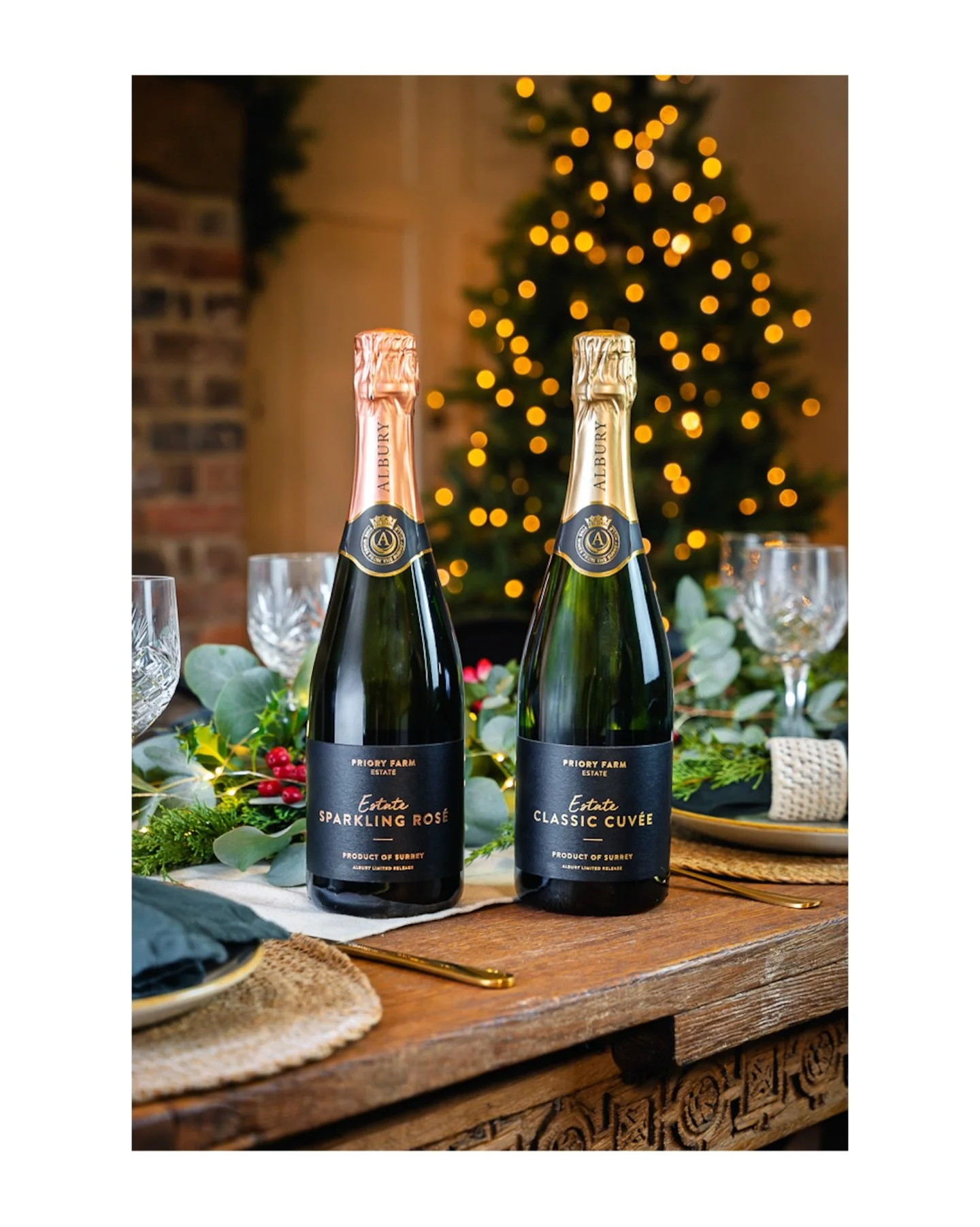 Priory Farm Estate getting together with Albury Vineyard is a better match than Joe and Keira this Christmas. 👀

Seeing two great local organisations collaborating is where real magic happens and I am very proud to shoot for them both. 🌟

Which fiz