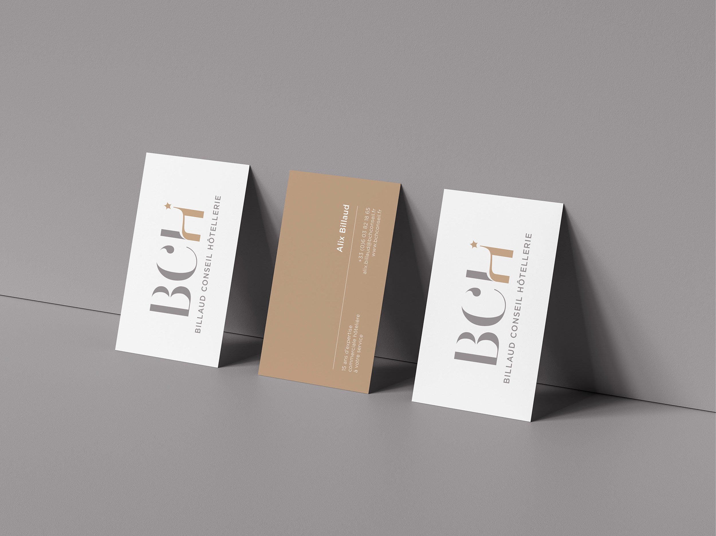 Identité visuelle BCH - Cartes de visite