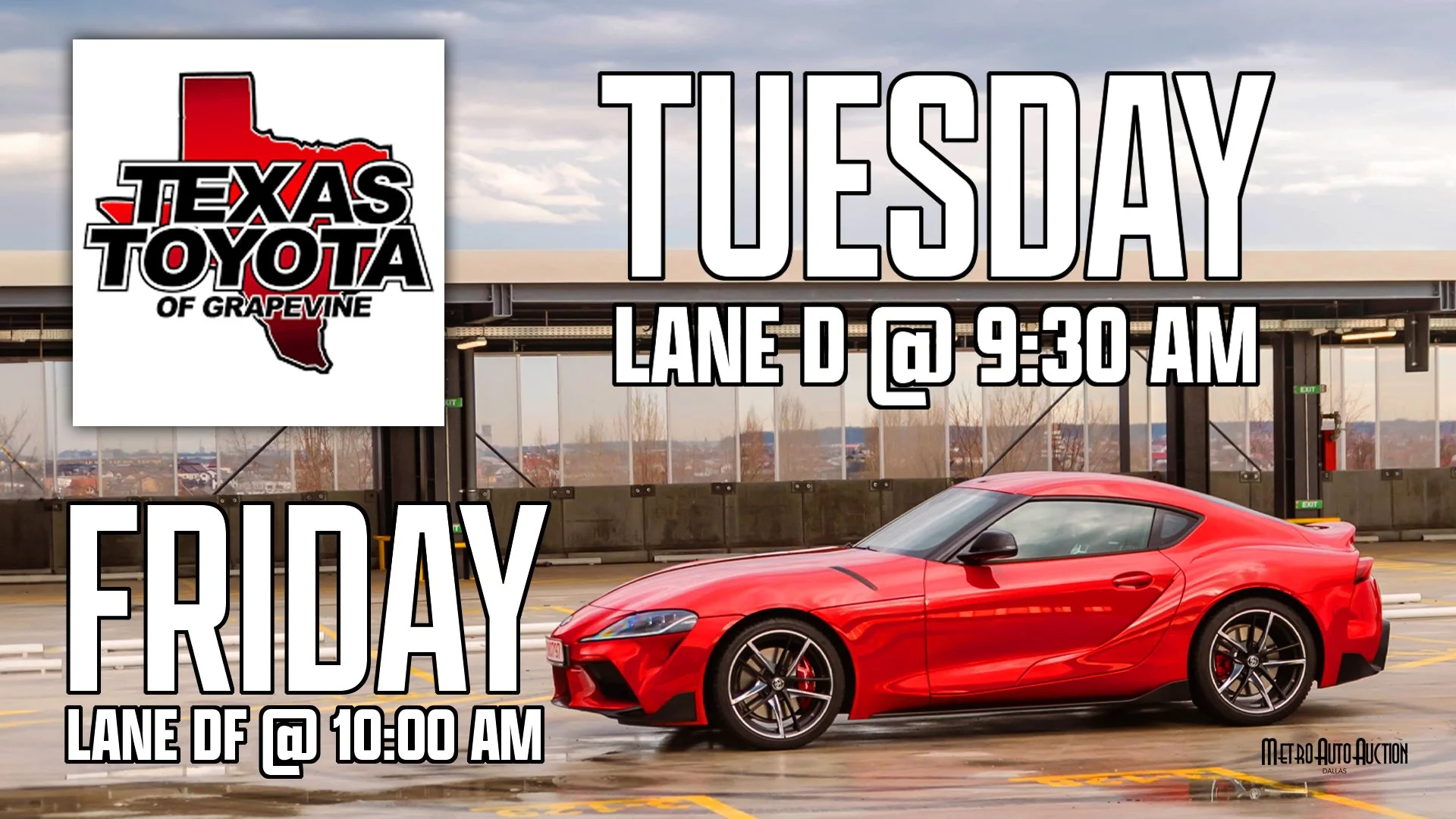 Metro Dallas Landing — Metro Auto Auction