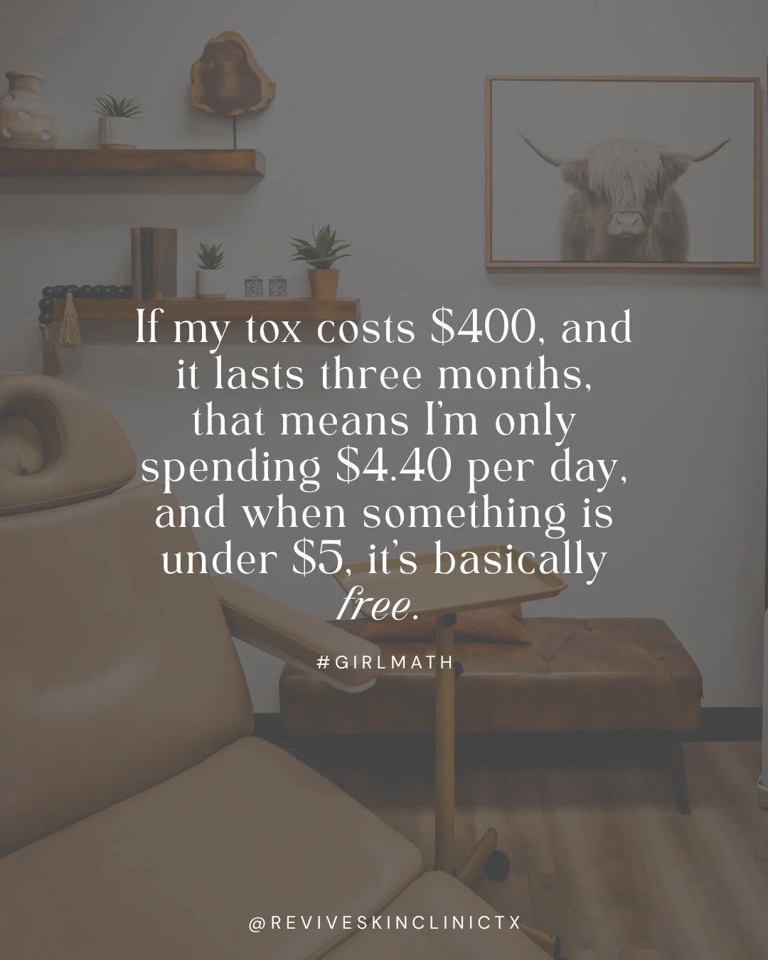 When you put it that way… it’s practically saving money 😏💉 #GirlMath #ToxMath #ReviveSkinClinic