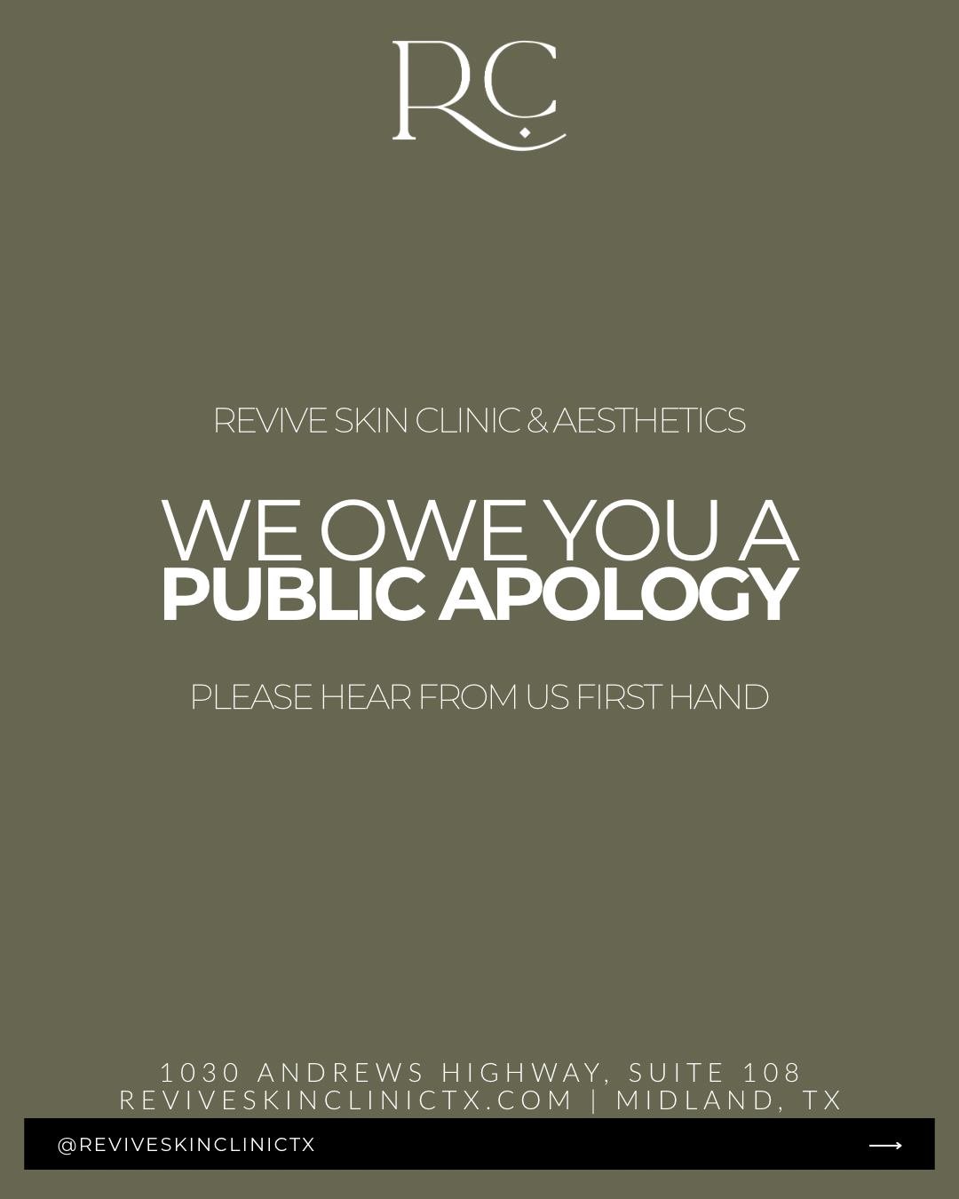 Apparently, we have something to confess. 👀✨ Swipe through for the full story.
.
.
#ReviveSkinClinic #SelfCareJourney #GlowUp #SkinGoals #BeautyConfidence #TimelessBeauty