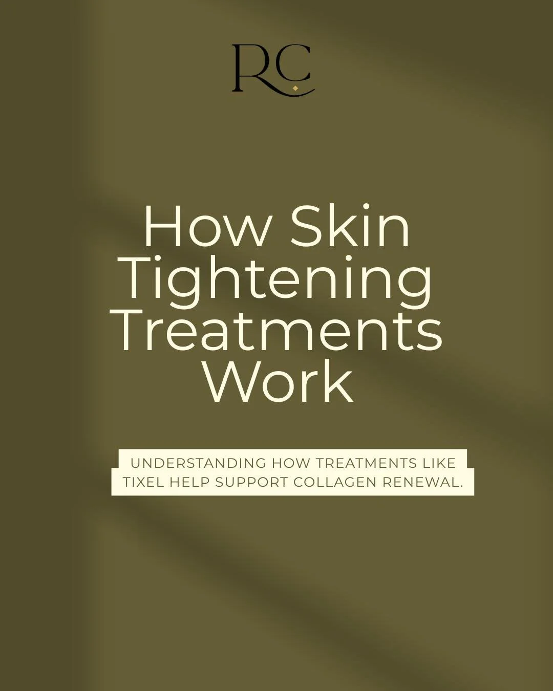Tired of noticing loose skin, fine lines, or changes in texture that make you feel less confident in your appearance?

As collagen naturally declines over time, skin can lose firmness and elasticity. The good news is that advanced treatments can help