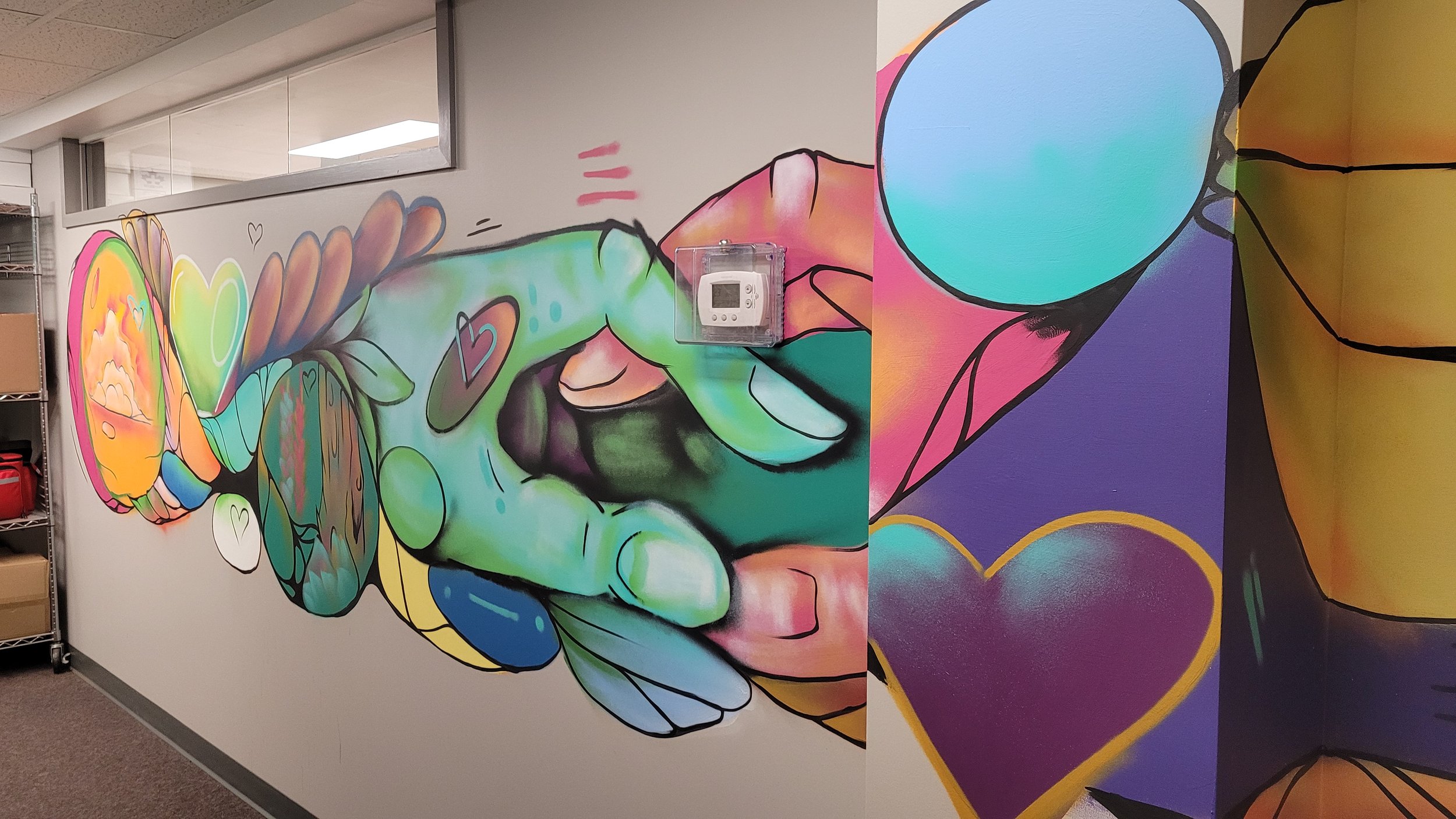 Réseau ACCESS Network Mural

Artists: Mique Michelle (Lead) and members of Réseau ACCESS Network 

2023