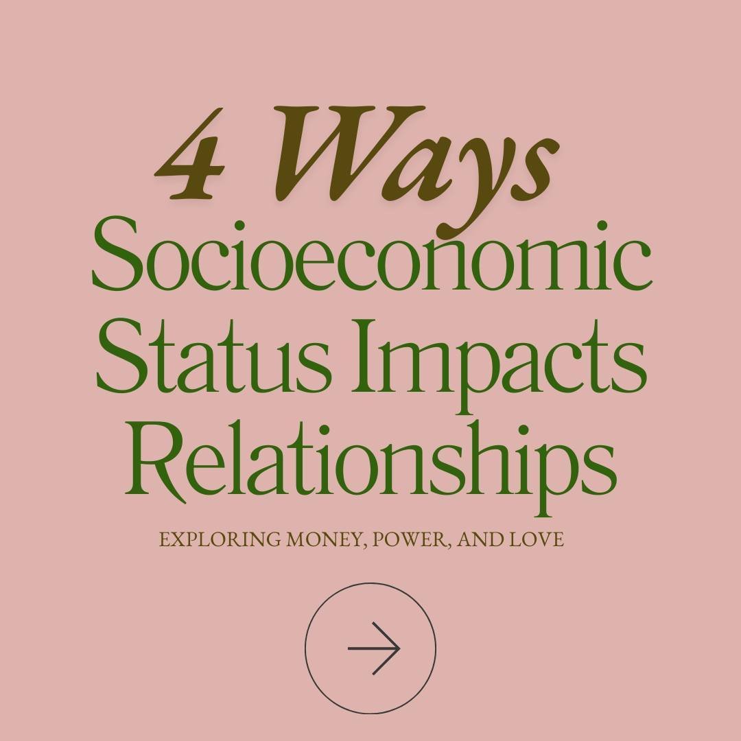 Socioeconomic status and the impact of capitalism on our relationships can be uncomfortable to talk about. Exploring the ways that money and power impact your relationship may help identify ways that you can feel closer, safer, and more aligned with 
