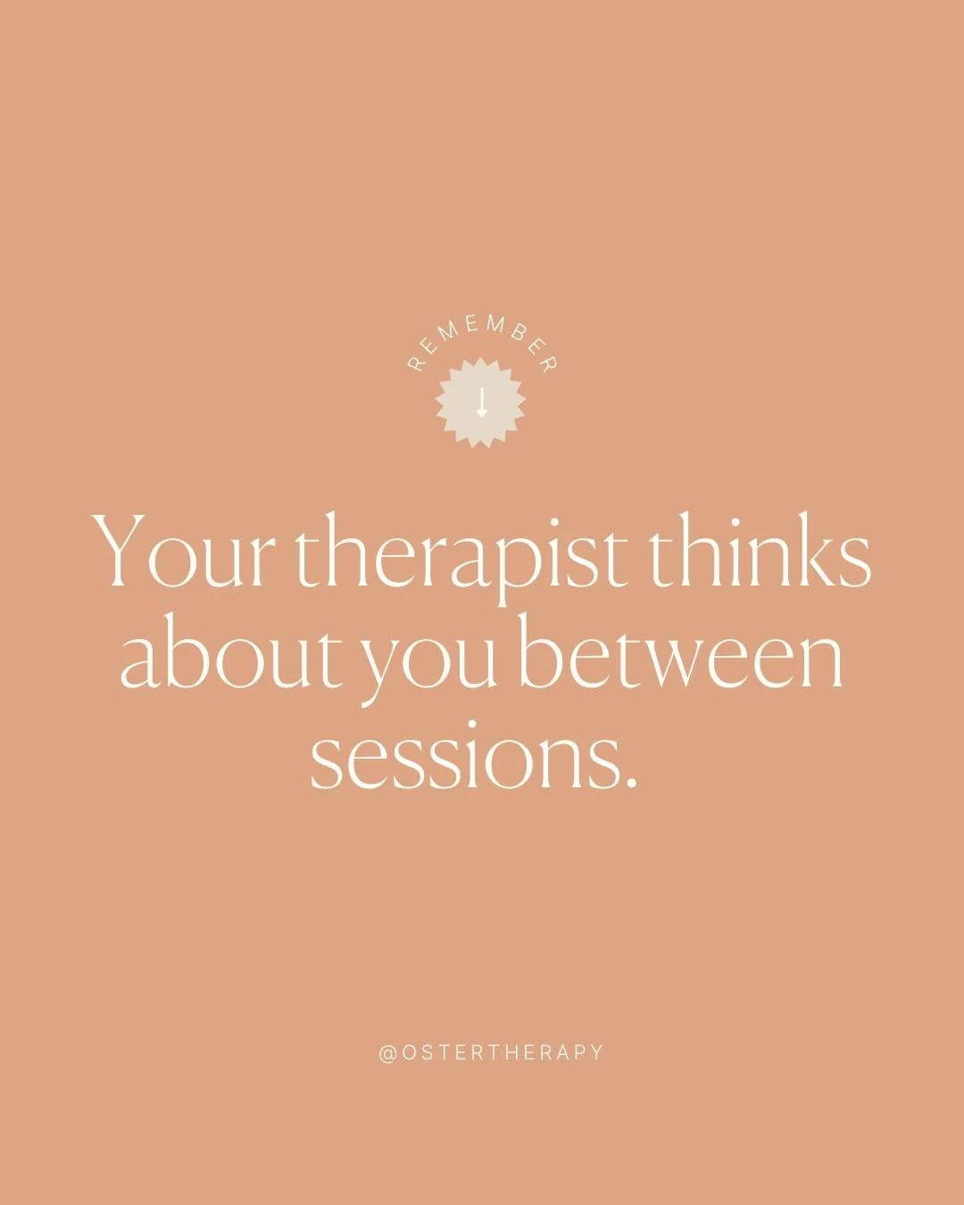 Even when sessions end, your therapist holds space for you and reflects on your journey. You&rsquo;re not alone in this process, and your growth matters beyond the scheduled time.