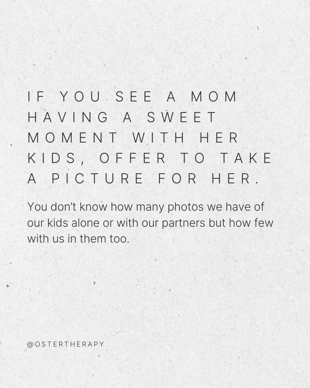 Stepping in to snap a photo can turn that fleeting memory into something she can hold onto.

Sometimes the smallest gestures make the biggest impact.