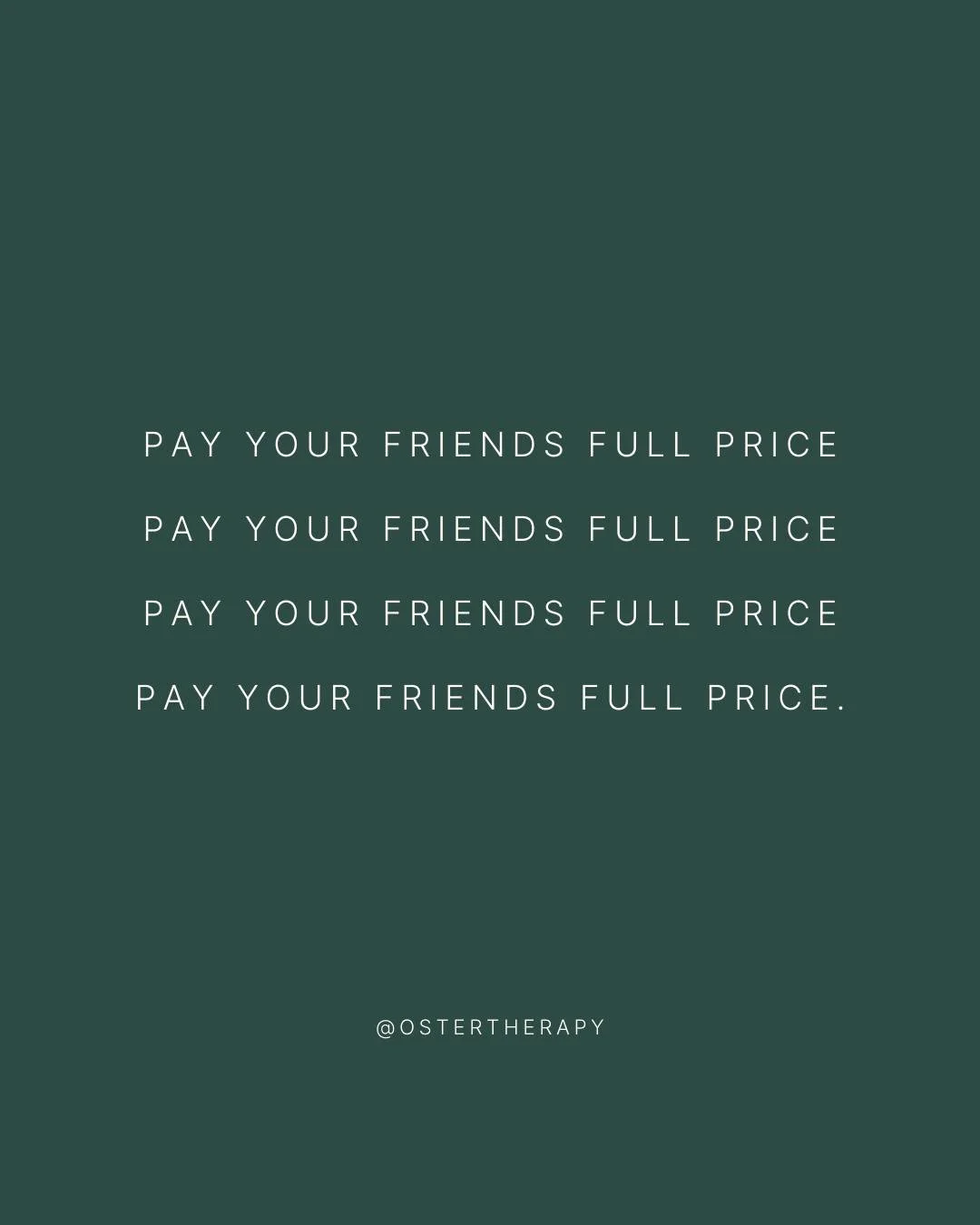 Pay your friends full price because supporting their work honors their time, skill, and creativity. It can also help protect the friendship by avoiding resentment and unclear expectations. 

When you pay fairly:
✨ You show that their work has value
✨