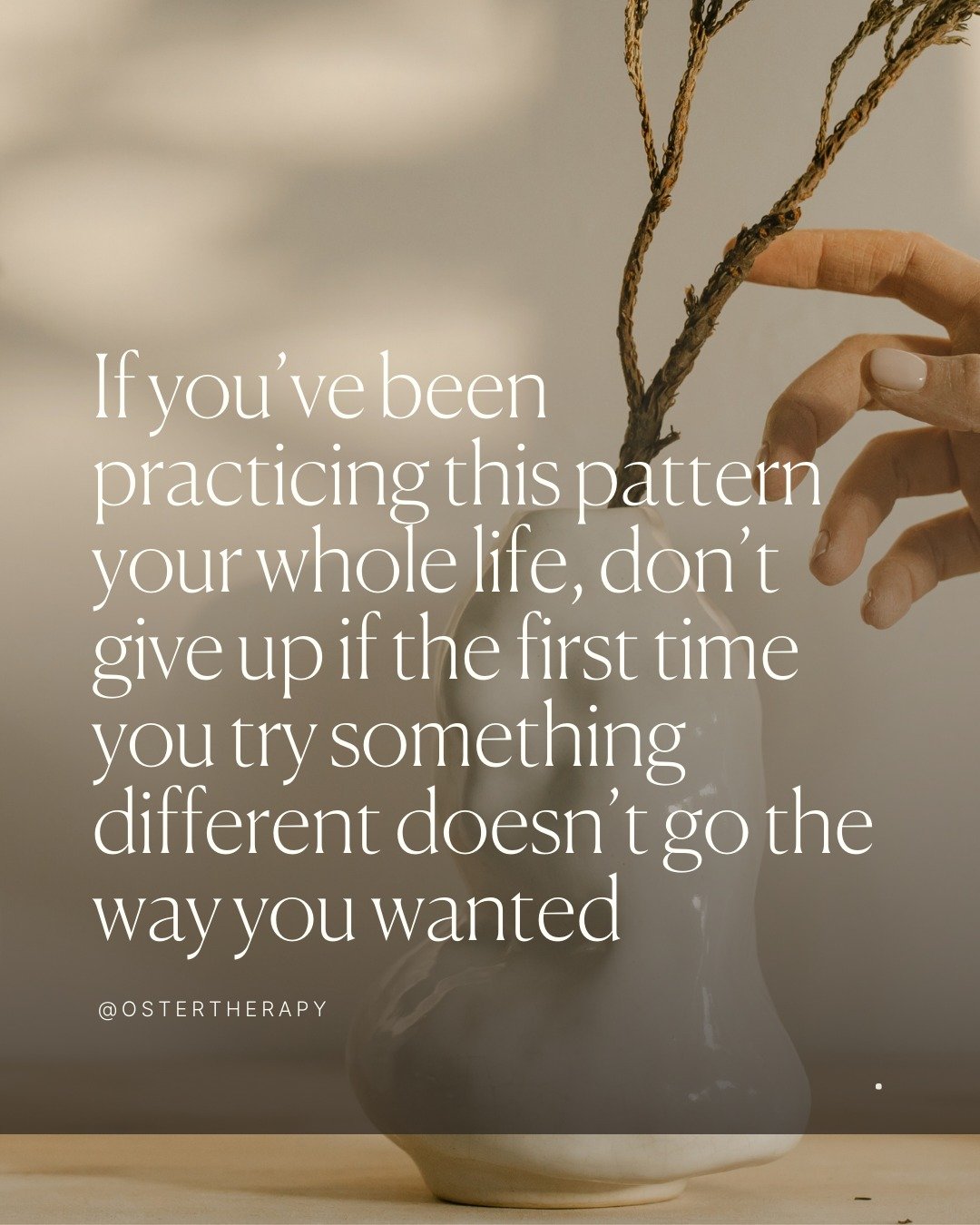 Changing long-held habits is hard and rarely perfect on the first try. Be patient with yourself and keep going, even if things don&rsquo;t go as planned right away.