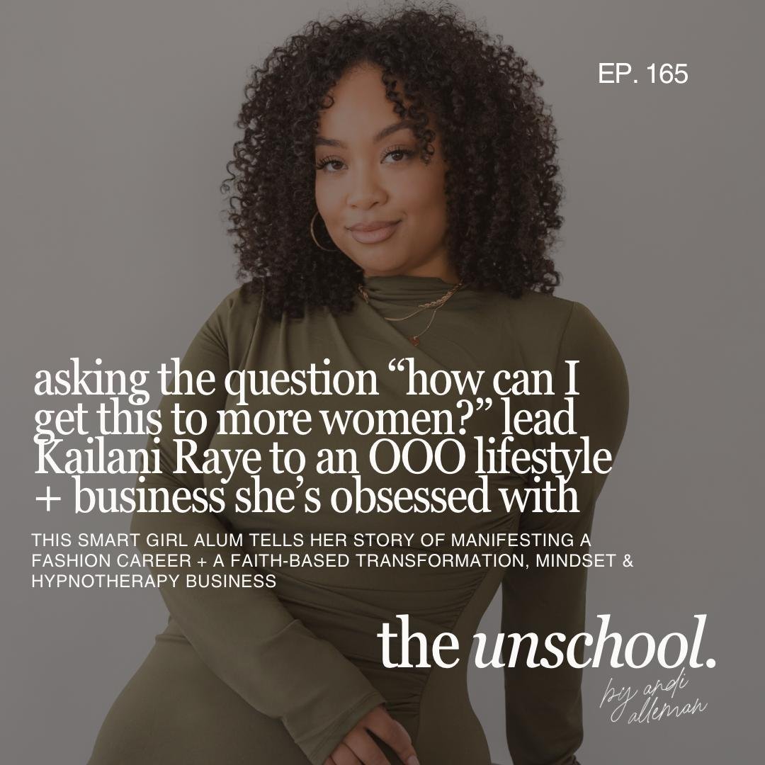 Asking the question “how can I get this to more women?” lead Kailani Raye to an OOO lifestyle + business she’s obsessed with