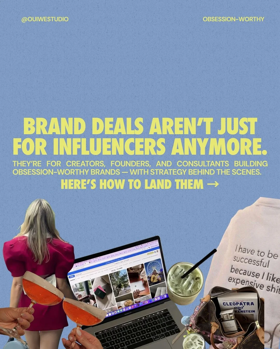 BRAND DEALS &ne; JUST FOR INFLUENCERS.

The creators and founders landing dreamy collabs aren&rsquo;t winging it, and they&rsquo;re definitely not waiting around for the perfect partner to magically find them.

In a sea of 95 million+ posts uploaded 