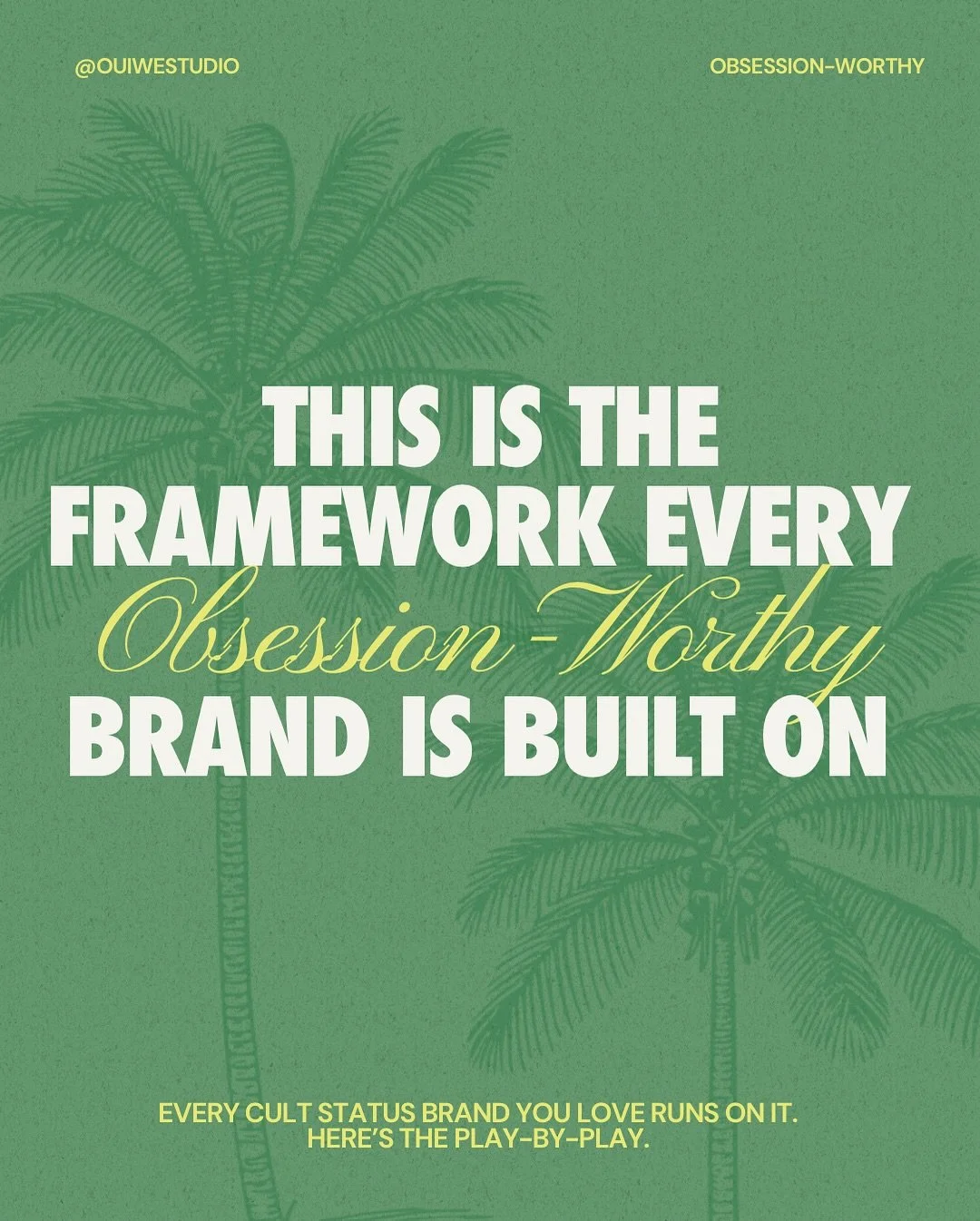 Which step are you missing?

You&rsquo;ve got one final quarter of &lsquo;25 to start building the kind of brand people can&rsquo;t stop talking about. 

The Cult Brand Blueprint training is back and fully refreshed.

Inside this free class, we&rsquo