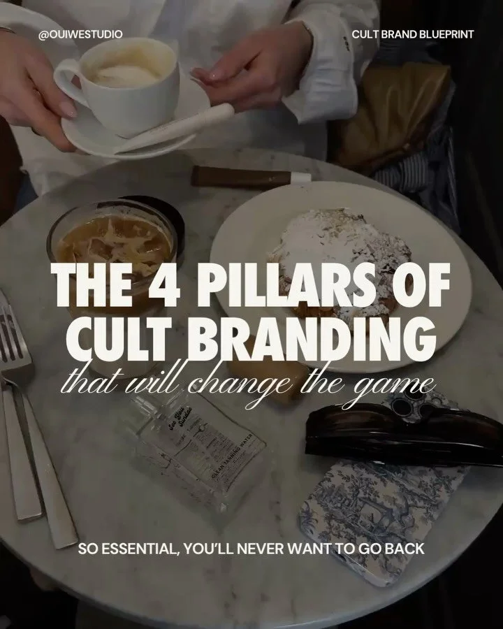 4 pillars. 
Lore. POV. Rituals. Visuals.
Get these right and you&rsquo;ll build brand magic.

You&rsquo;ve got a few more days to catch the replay of our Cult Brand Blueprint free class. Want our help with this? Enroll in the Cult Brand Blueprint Acc