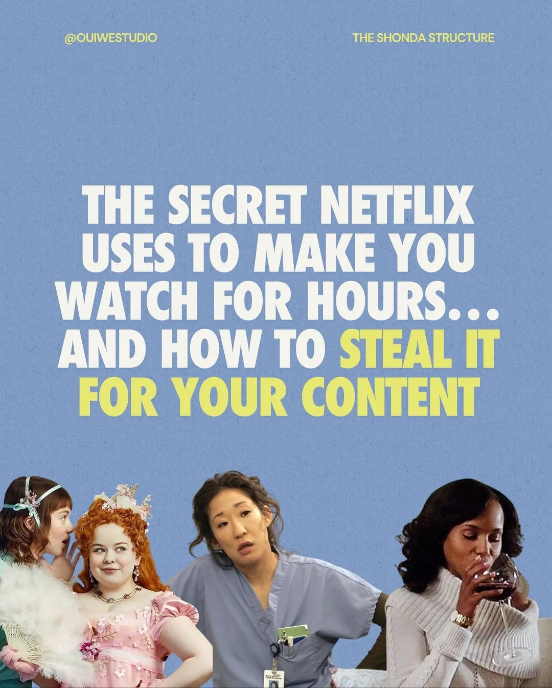 Here&rsquo;s how you do it:

Build stories around open loop hooks: moments that invite high-drama curiosity, pull people to the edge of their seat, and drop straight into a cliffhanger.

It&rsquo;s the kind of tension that makes people say, &ldquo;I 