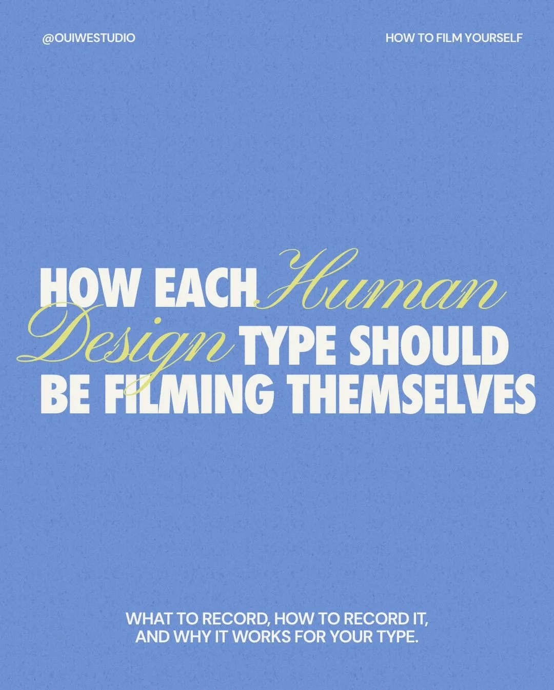 Sometimes getting the content visual ideas right is the hardest part. Here&rsquo;s how to film yourself according to your Human Design type&hellip; (because starting there will ensure you&rsquo;re energetically on point okay?)!

Need more help? We&rs