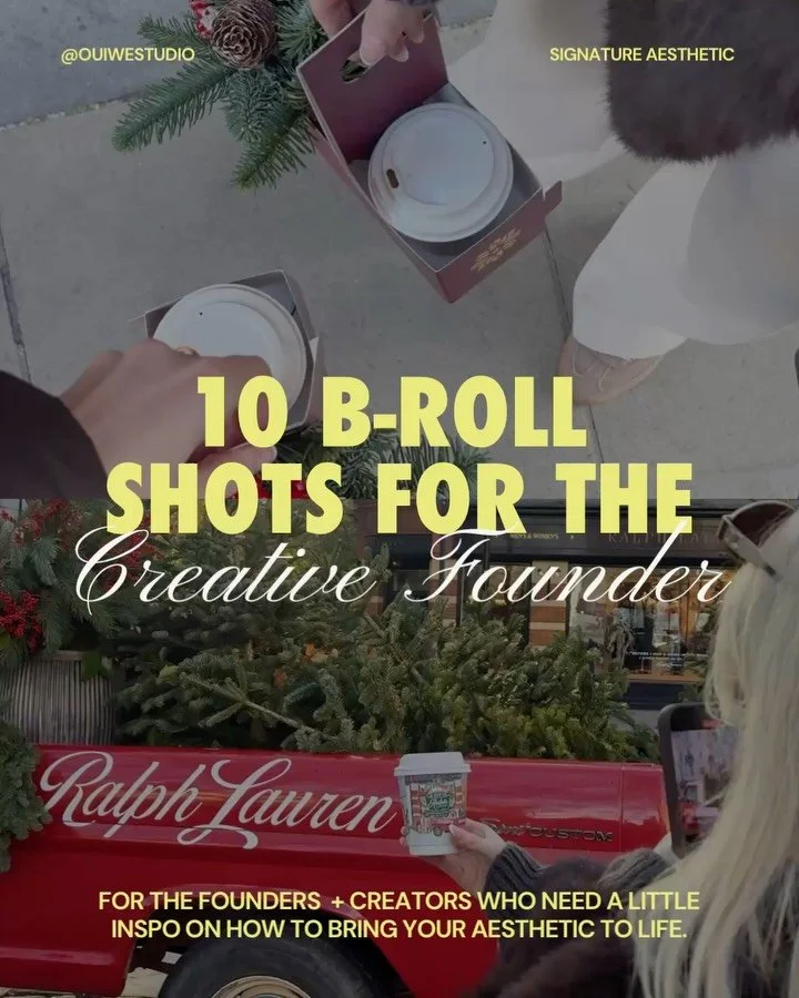 B-roll gets easier when you know your signature aesthetic.

We made a quick quiz to help you dial in yours. If you&rsquo;re taking social seriously, this is a smart place to start.

It takes three minutes and it&rsquo;s free. Comment &ldquo;QUIZ&rdqu