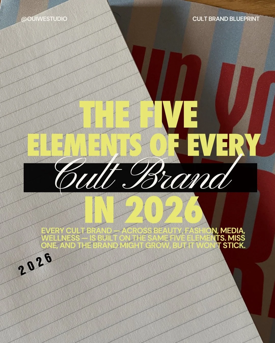 Our most loved free workshop is back...
The Cult Brand Blueprint

Learn the exact framework founders are using to turn clarity into magnetism, taste and build a cult brand in 2026.

🗓️ January 21
⏰ 10AM PT / 1PM ET
Follow &amp; comment &ldquo;TASTE&