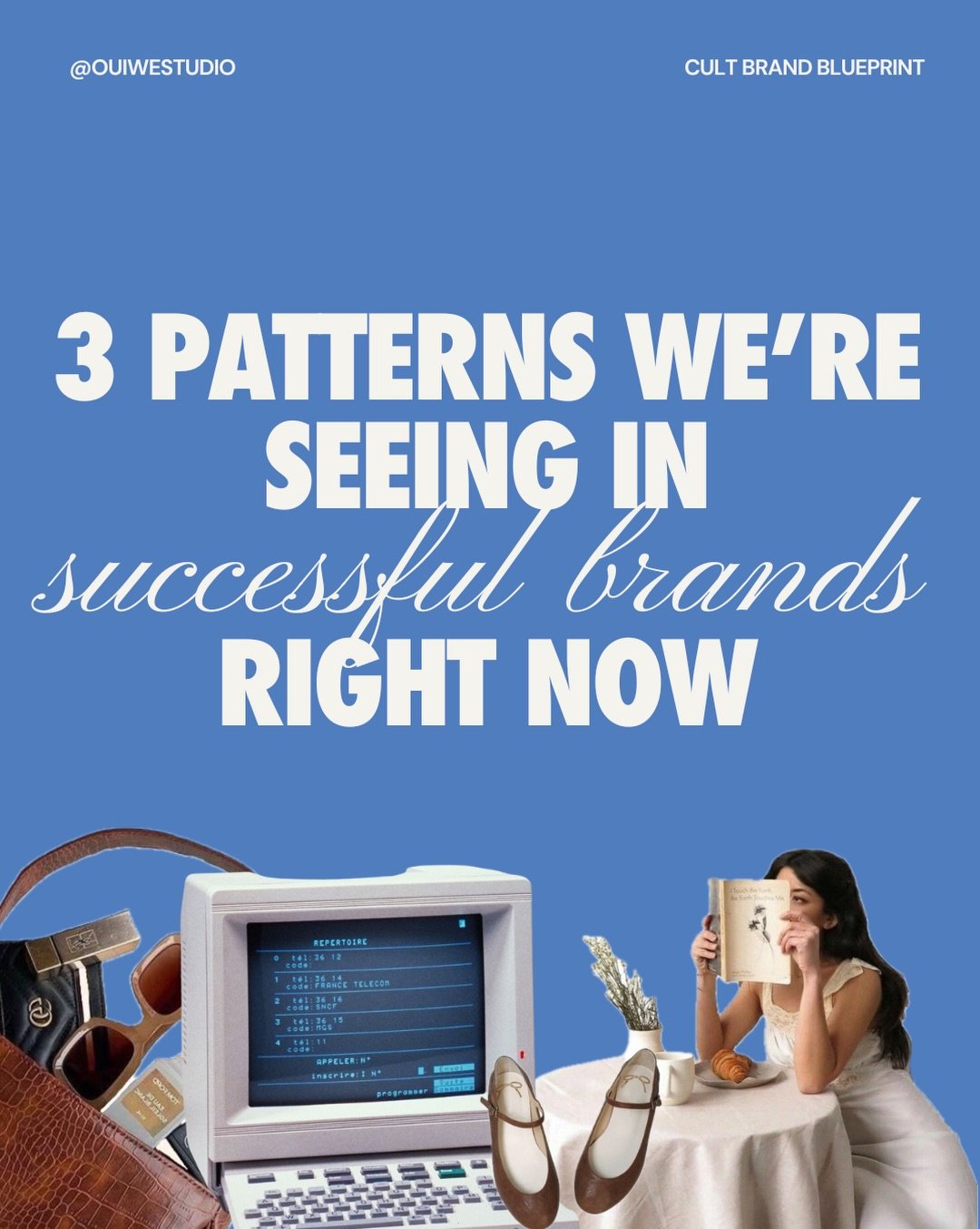 Creators and founders building in public: let&rsquo;s do more than just bts and DIML if you really want to build a cult brand. 

Paging @jonathan.anderson&rsquo;s tarot reader. 🛎️✨💅🏼

P.s. Our most loved free workshop is back...
The Cult Brand Blu