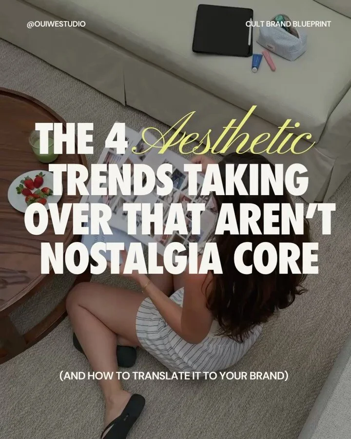 When everyone&rsquo;s brand is zigging, start zagging. We love nostalgia core, but have you tried moody maximalism?

More on this and how to build your cult brand in 2026 in our Cult Brand Blueprint Workshop. You can catch the replay for a few more d