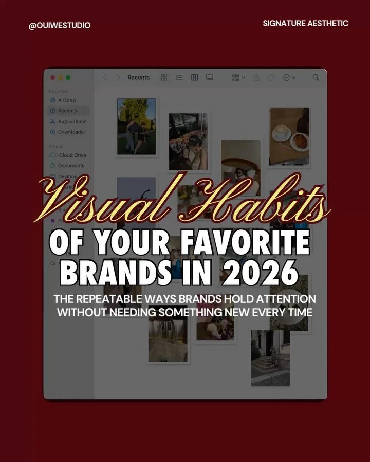 Now imagine your brand showing up like this. 👀 

These are the visual habits of brands people actually remember, and this is exactly what we build inside the Cult Brand Blueprint Accelerator.

No more guessing. We turn this into something real for y