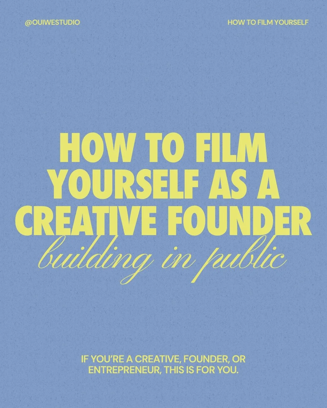 Comment &lsquo;FLASH&rsquo; to get the full B-roll shot list, plus $400 off our signature How to Film Yourself course. 🎥✨

If your camera roll is full but your feed is quiet, it is not because you need better ideas. It is because filming still feels