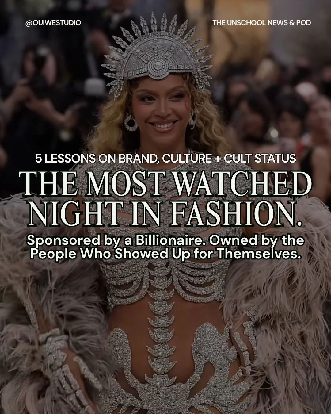 The Met Gala raised a record $42M.

While most people are white-knuckling everyday costs. Jeff Bezos and Lauren S&aacute;nchez just can&rsquo;t leave fashion alone and were the lead sponsors.

While outside, Chris Smalls, the man who organized the fi